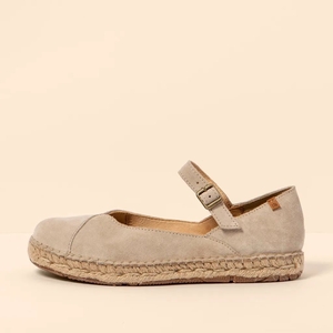 El Naturalista N679 SILK SUEDE Blanche Femme | RSB-34505188